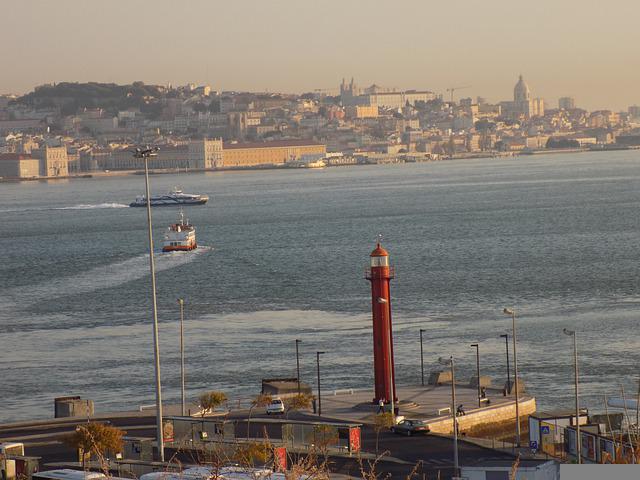 Vista de Lisboa a partir de Cacilhas